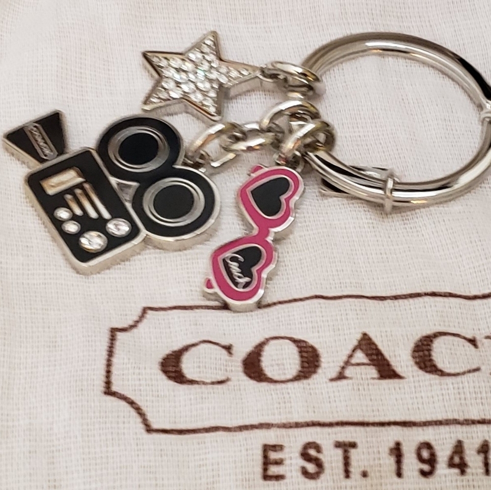Coach Keychain